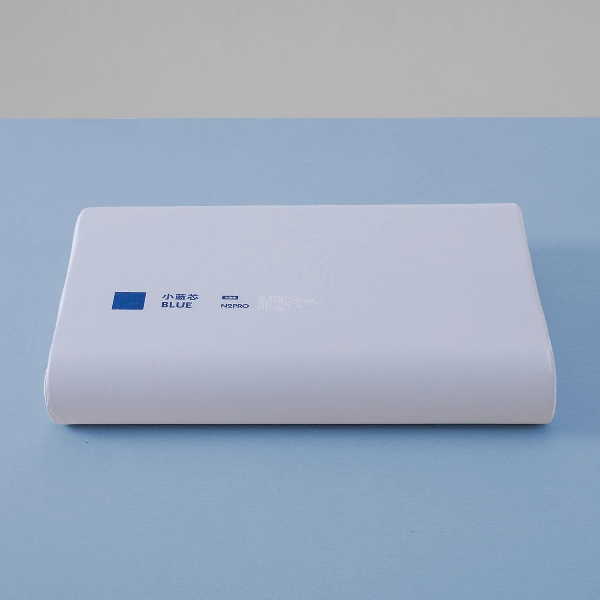 91家纺网 家纺一手货源 找家纺 贵夫人 2026新款小蓝芯记忆护颈枕枕头枕芯 （简易装1.5元，礼盒4元，退货破损扣除） 8cm简装