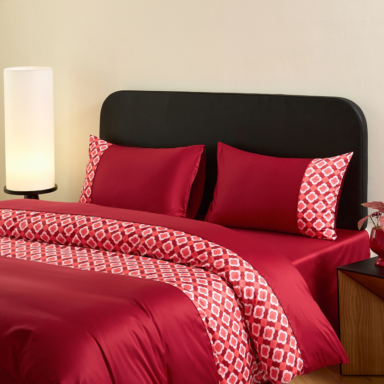 91家纺网 家纺一手货源 找家纺 （总）ONE TWO ONE 121 【控价商品】【提供买家秀】【会员-20】2026新款100s长绒棉全棉刺绣纯棉床上用品结婚四件套