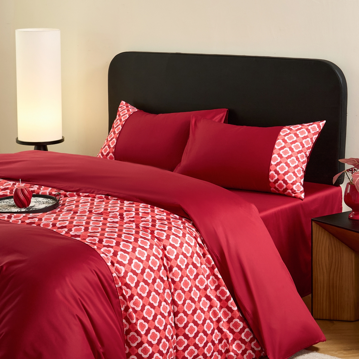 91家纺网 家纺一手货源 找家纺 （总）ONE TWO ONE 121 【控价商品】【提供买家秀】【会员-20】2026新款100s长绒棉全棉刺绣纯棉床上用品结婚四件套