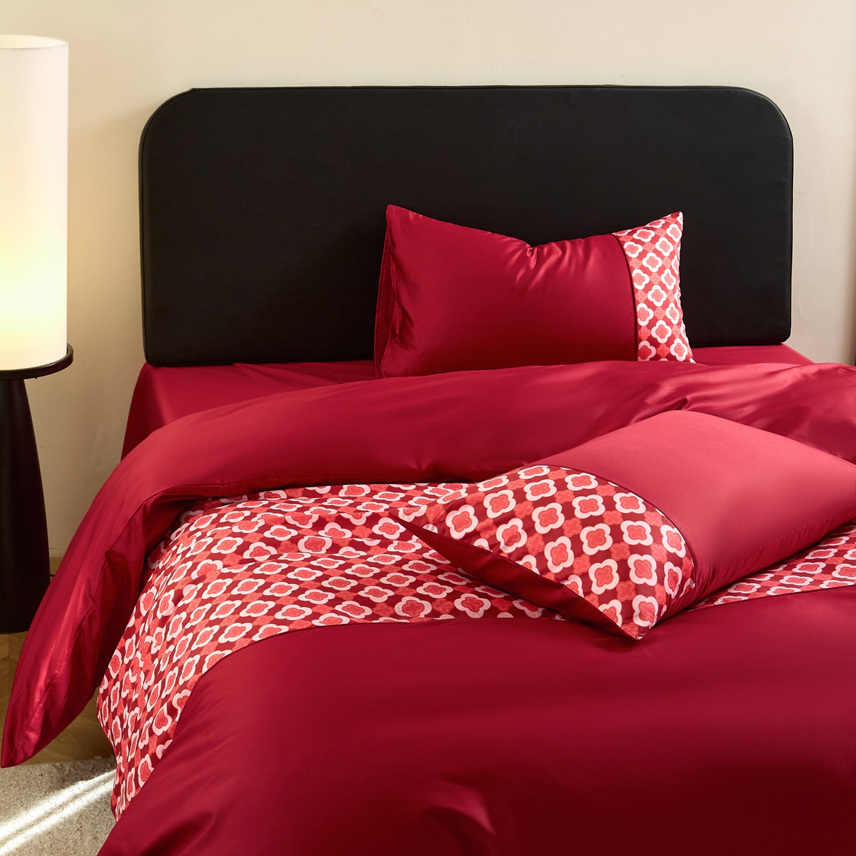 91家纺网 家纺一手货源 找家纺 （总）ONE TWO ONE 121 【控价商品】【提供买家秀】【会员-20】2026新款100s长绒棉全棉刺绣纯棉床上用品结婚四件套