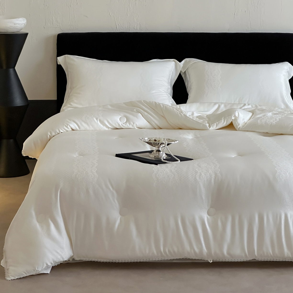 91家纺网 家纺一手货源 找家纺 （总）佳汐蓝家纺 2026新款天丝棉大提花系列80至臻大豆被 被子被芯