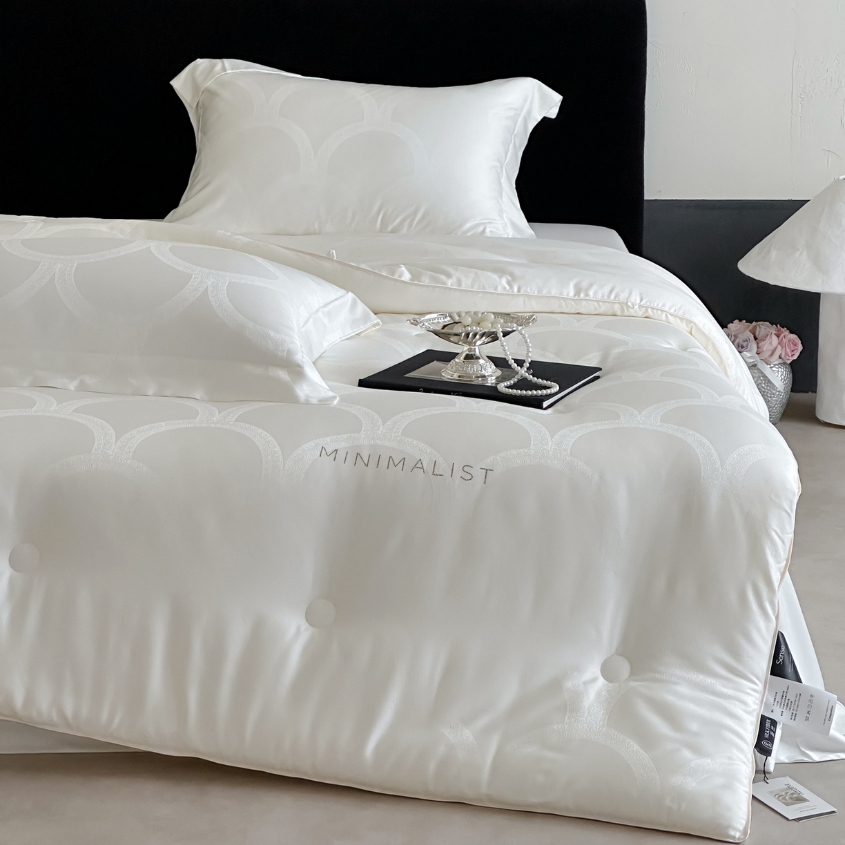 91家纺网 家纺一手货源 找家纺 （总）佳汐蓝家纺 2026新款天丝棉大提花系列雅奢蚕丝蛋白被 被子被芯