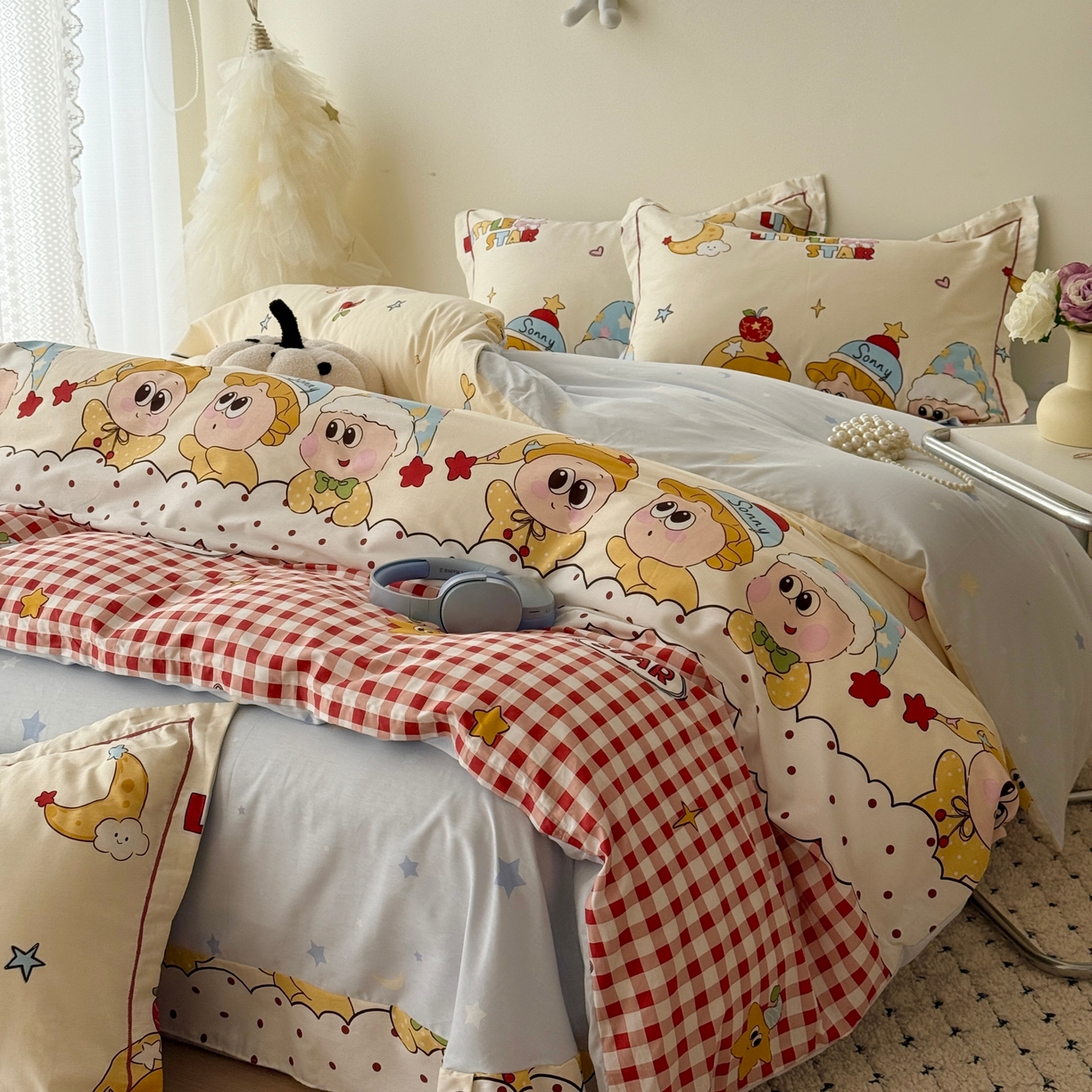 91家纺网 家纺一手货源 找家纺 （总）于果 2026款全棉纯棉13370四件套-第一批