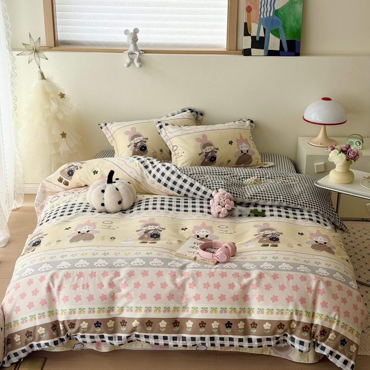 91家纺网 家纺一手货源 找家纺 （总）于果 2026款全棉纯棉13370四件套-第一批