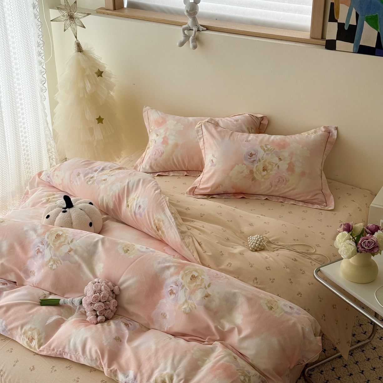 91家纺网 家纺一手货源 找家纺 于果 2026款全棉纯棉13370四件套-第一批 琳娜