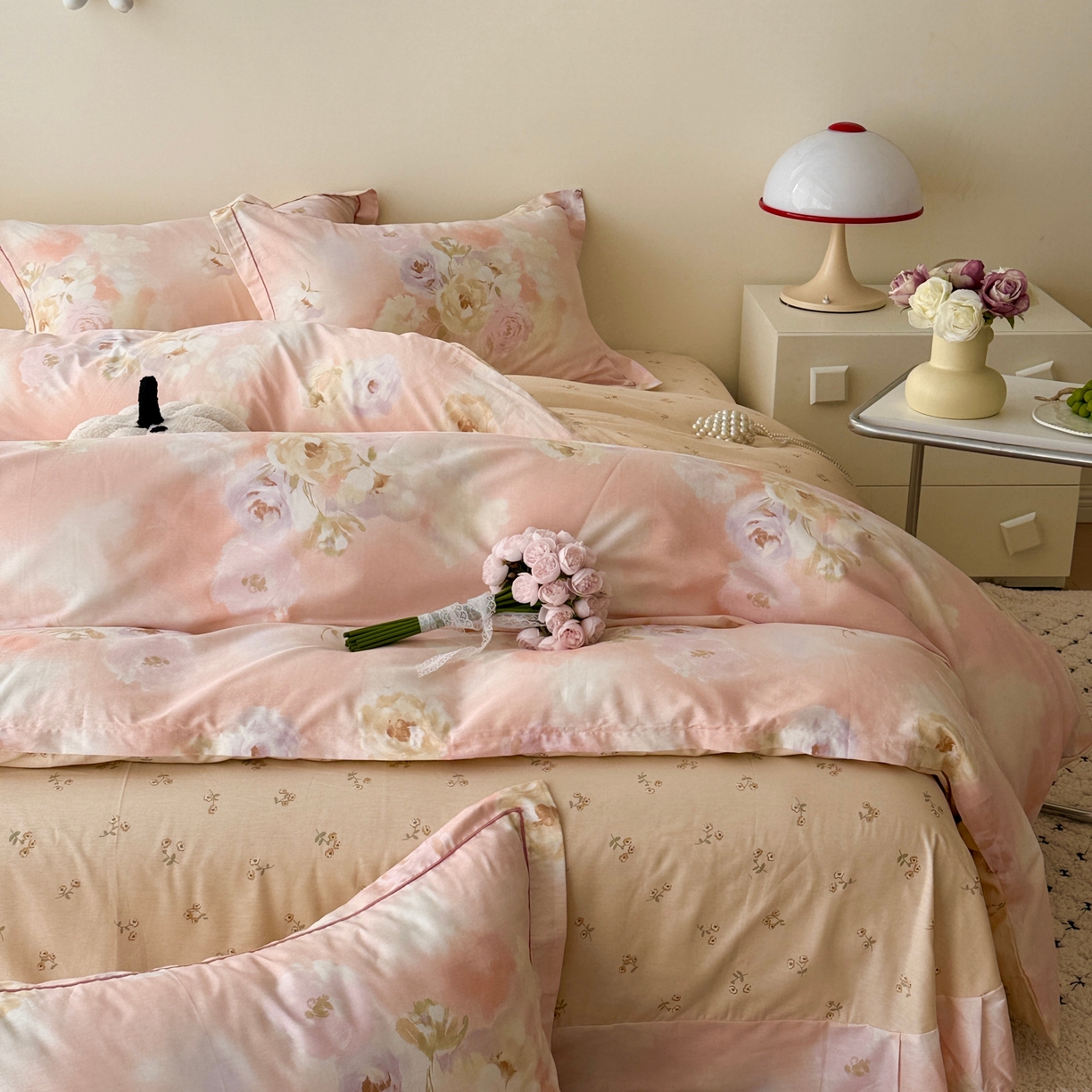 91家纺网 家纺一手货源 找家纺 于果 2026款全棉纯棉13370四件套-第一批 琳娜