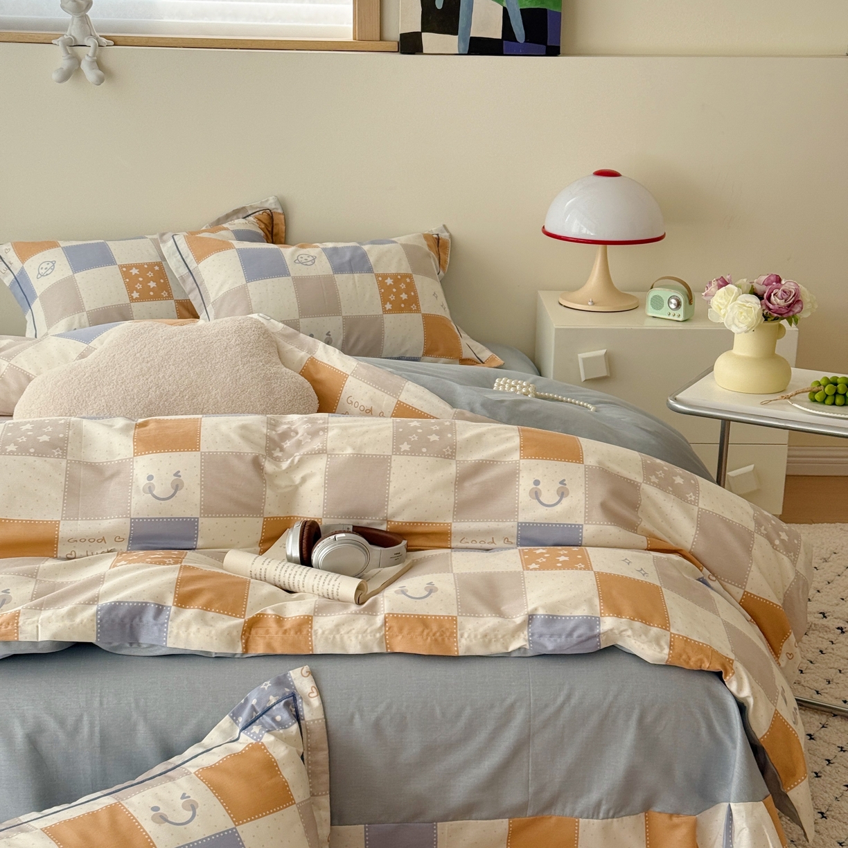 91家纺网 家纺一手货源 找家纺 于果 2026款全棉纯棉13370四件套-第一批 流浪地球