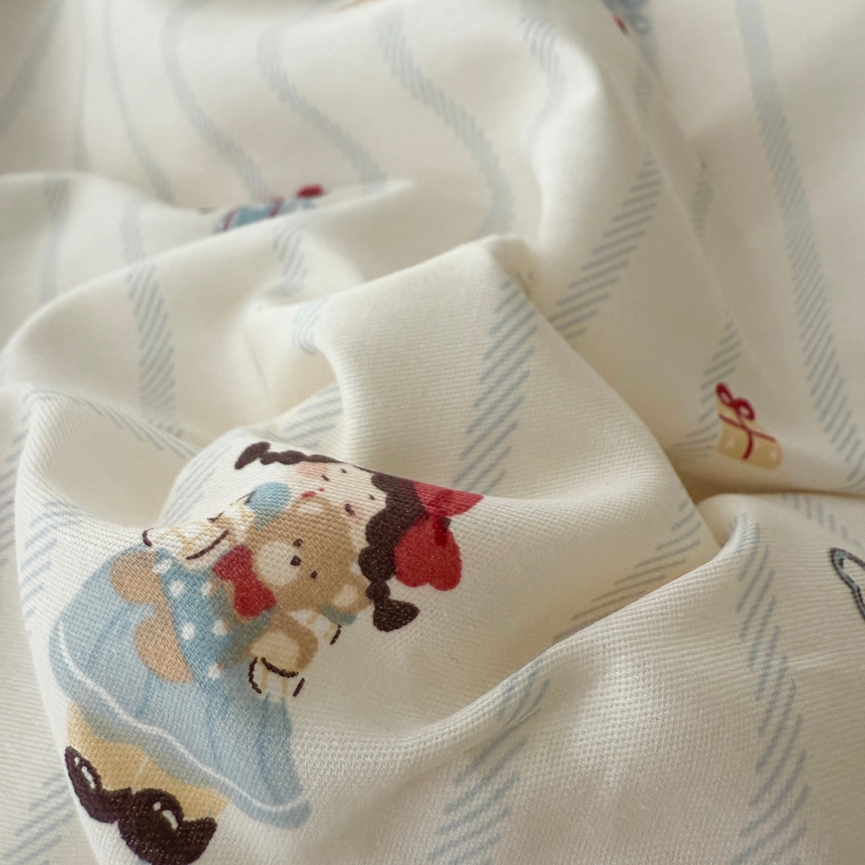 91家纺网 家纺一手货源 找家纺 于果 2026款全棉纯棉13370四件套-第一批 少女日记