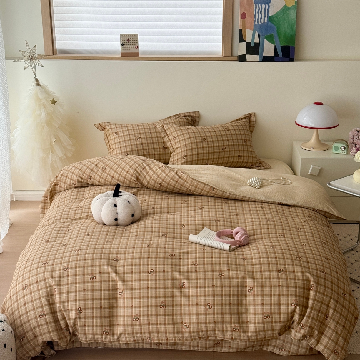 于果 2026款全棉纯棉13370四件套-第一批 甜系告白