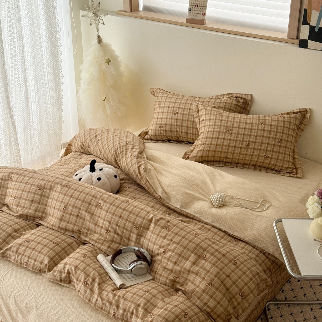 91家纺网 家纺一手货源 找家纺 于果 2026款全棉纯棉13370四件套-第一批 甜系告白