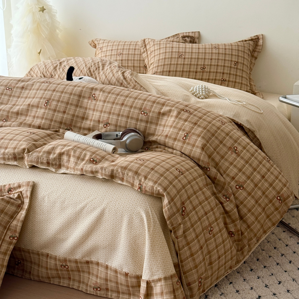 91家纺网 家纺一手货源 找家纺 于果 2026款全棉纯棉13370四件套-第一批 甜系告白