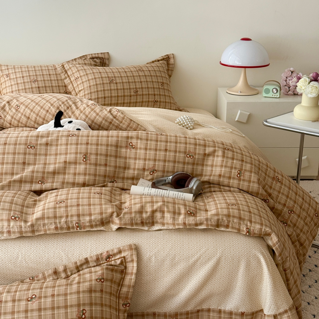 91家纺网 家纺一手货源 找家纺 于果 2026款全棉纯棉13370四件套-第一批 甜系告白