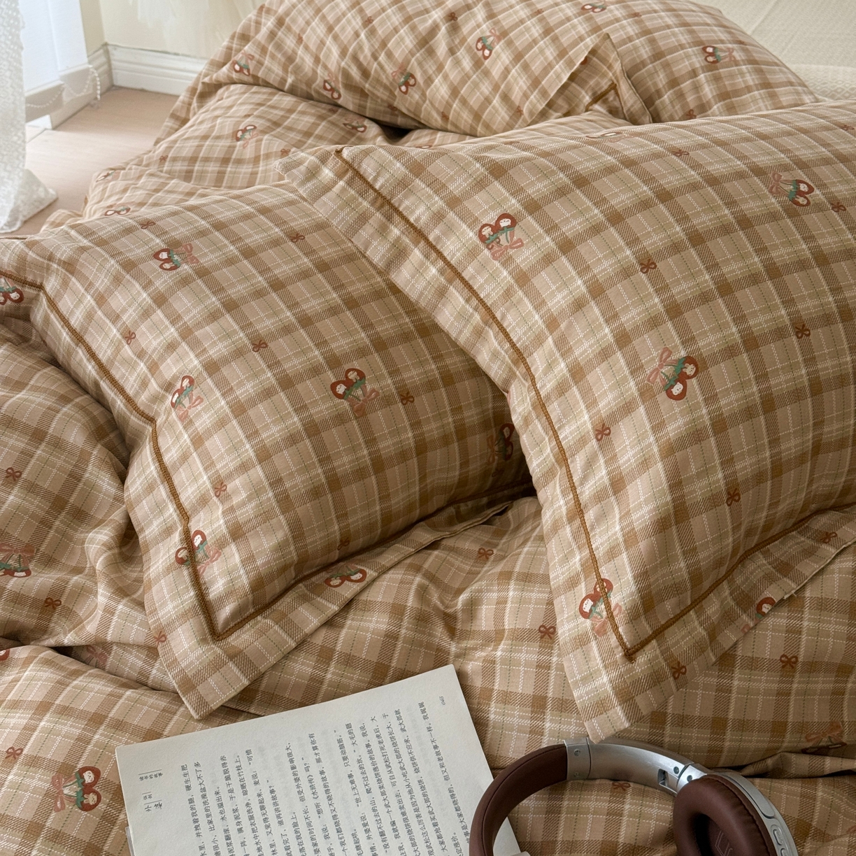 91家纺网 家纺一手货源 找家纺 于果 2026款全棉纯棉13370四件套-第一批 甜系告白