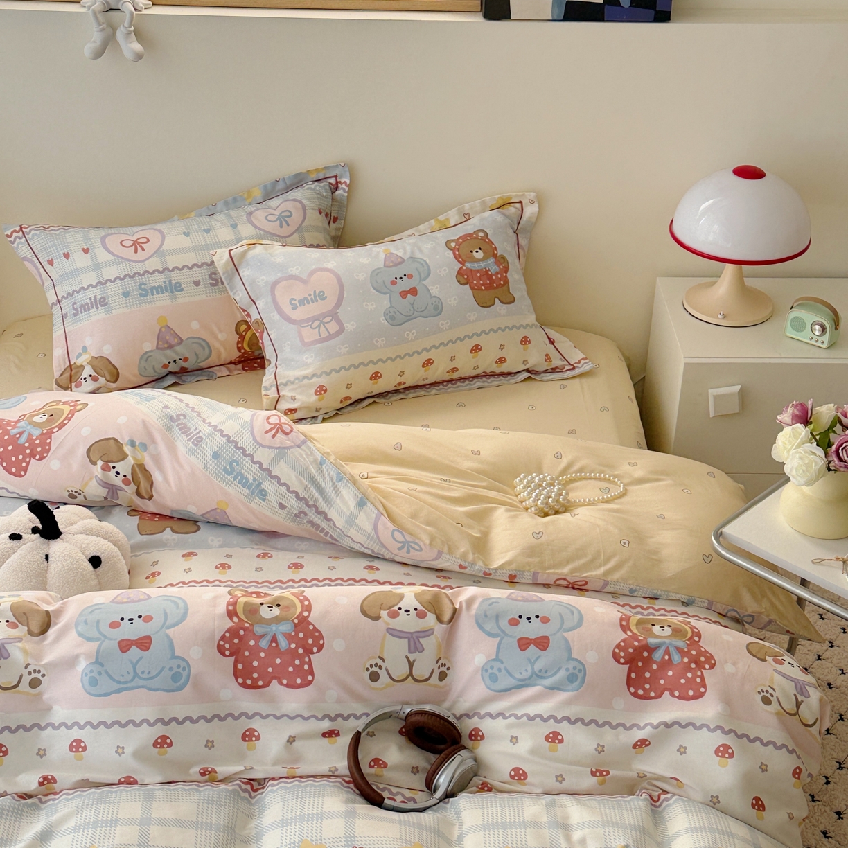 91家纺网 家纺一手货源 找家纺 于果 2026款全棉纯棉13370四件套-第一批 围巾季节