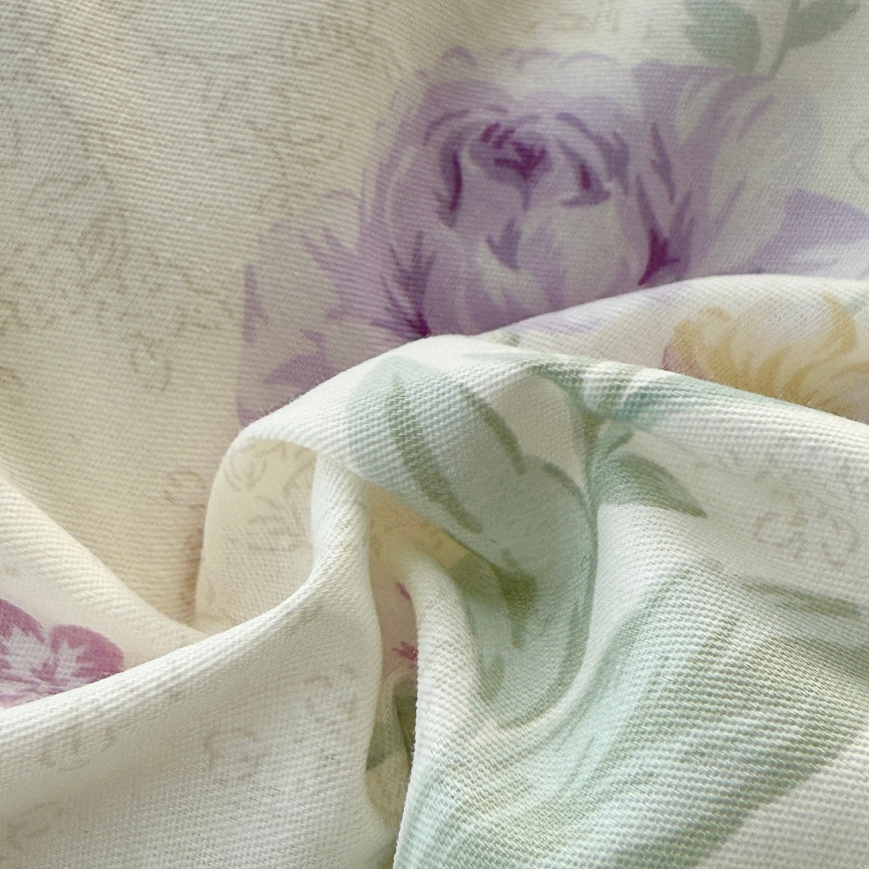 91家纺网 家纺一手货源 找家纺 于果 2026款全棉纯棉13370四件套-第一批 芜晴花