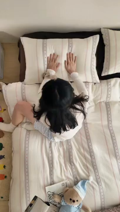 91家纺网 家纺一手货源 找家纺 蜜宿 2026新款全棉水洗双层纱提花四件套-甜茶 甜茶-粉