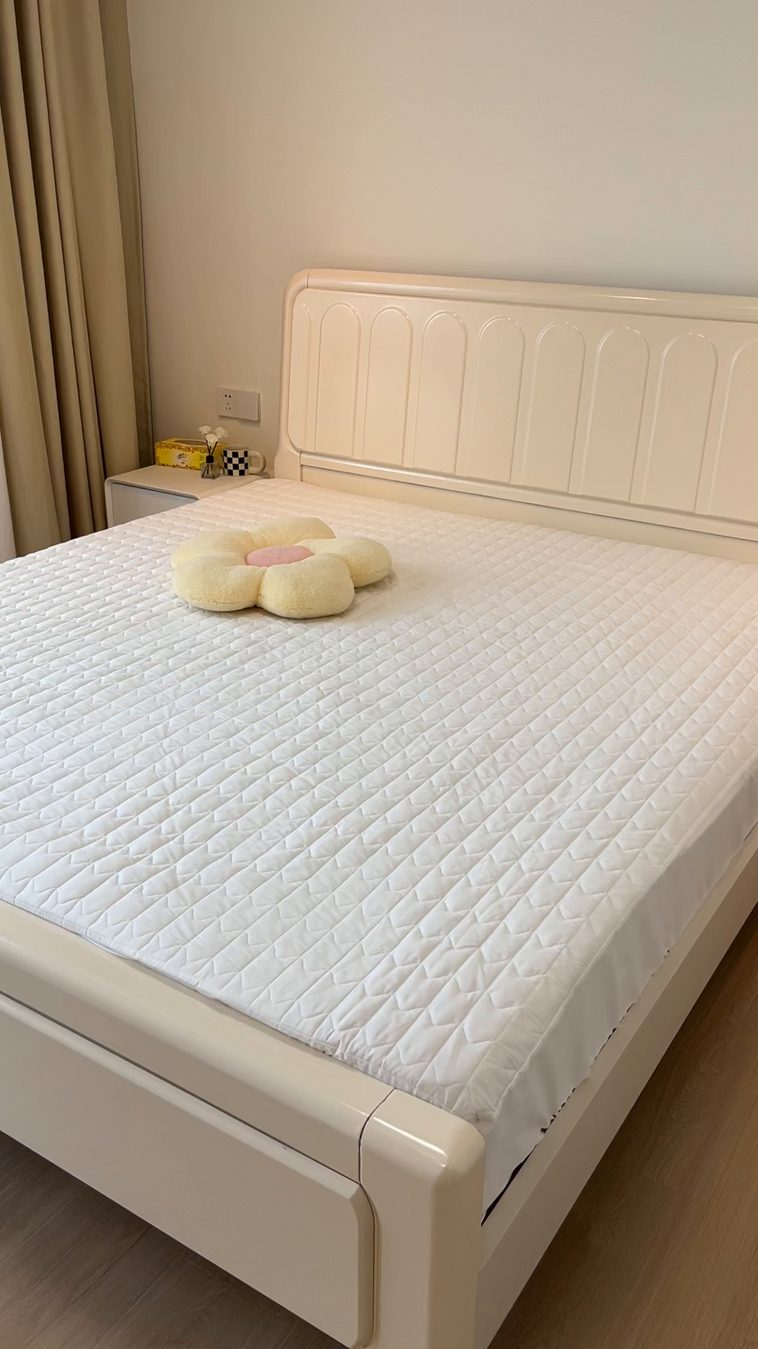 91家纺网 家纺一手货源 找家纺 （总）三味舒屋 2025新款简约全棉纯棉夹棉床笠单床笠床笠单件-珍妮系列（严控券后控价：券后128/148/158元）