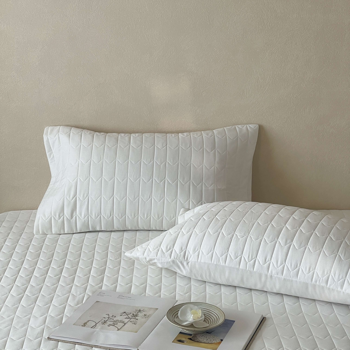 91家纺网 家纺一手货源 找家纺 （总）三味舒屋 2025新款简约全棉纯棉夹棉床笠单床笠床笠单件-珍妮系列（严控券后控价：券后128/148/158元）