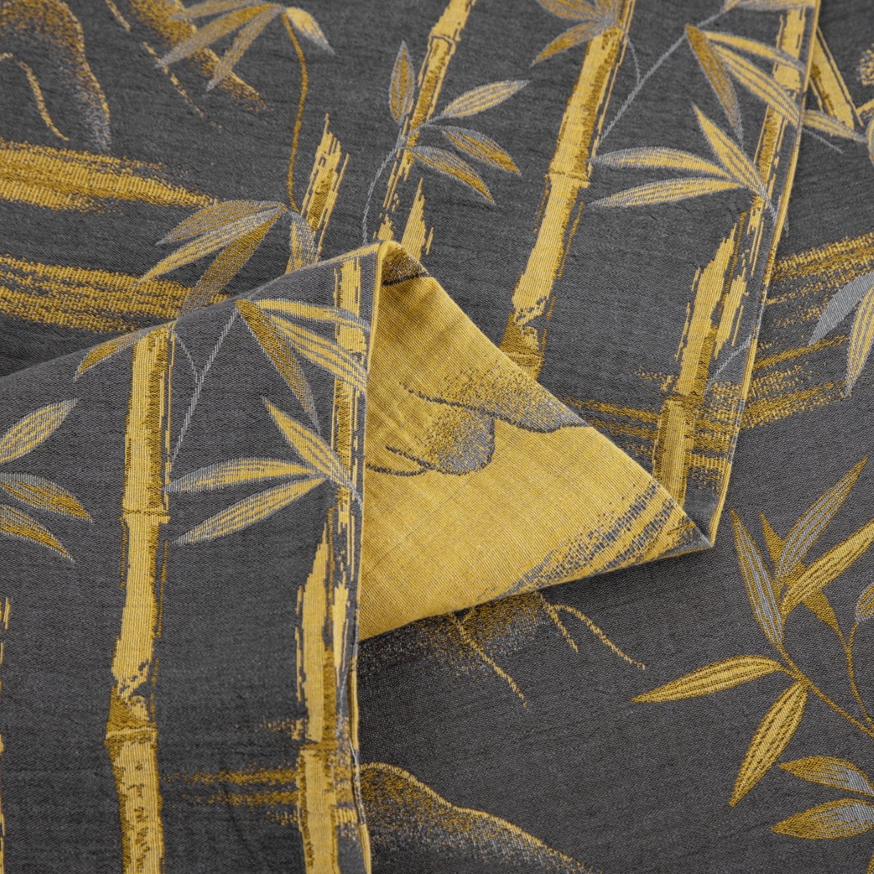 91家纺网 家纺一手货源 找家纺 （总）仰望棉麻双层纱供应链 2026新款竹报平安全棉纯棉色织提花双层纱纽扣款四件套