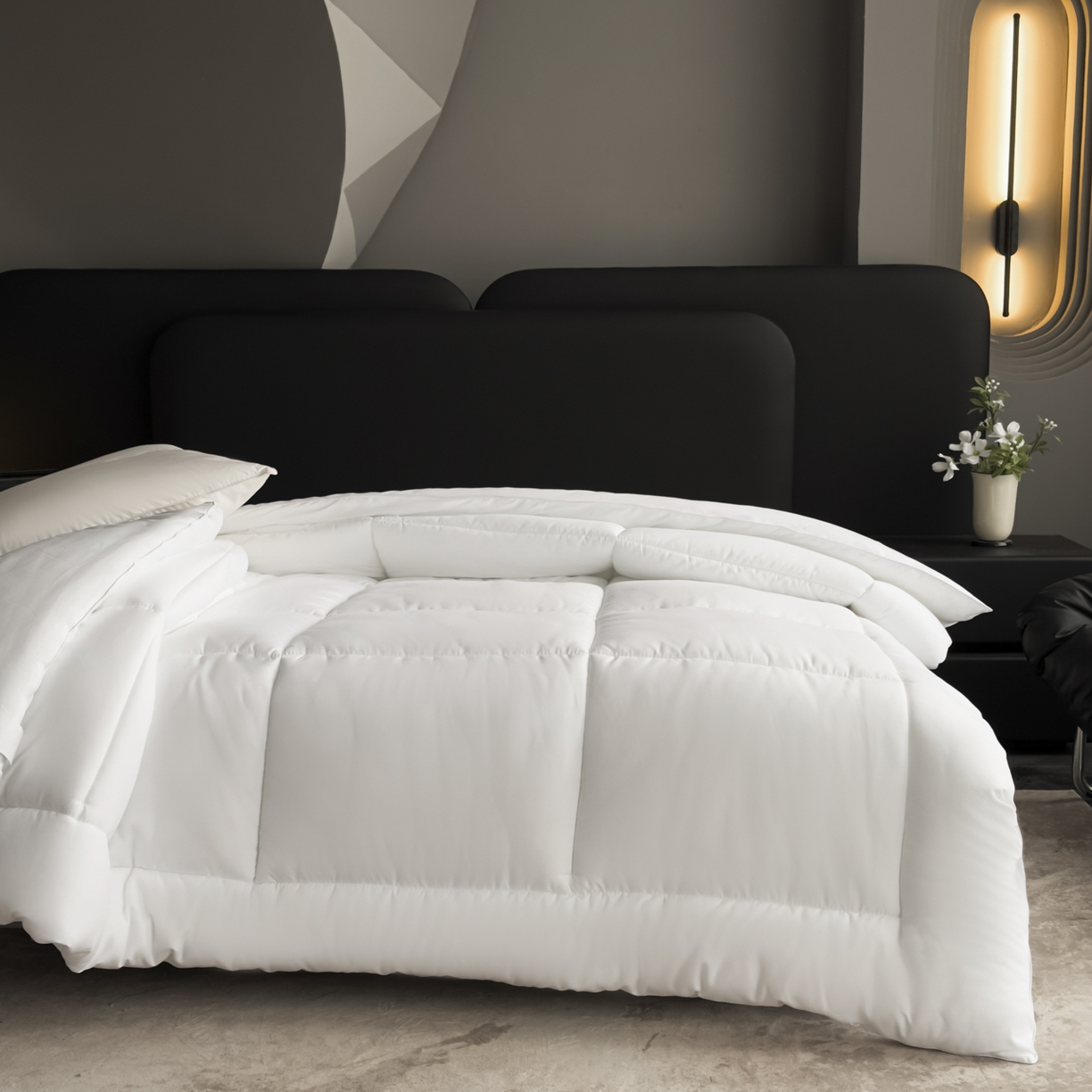 91家纺网 家纺一手货源 找家纺 （总）锦兴酒店布草 2025新款亲肤羽丝棉磨毛被芯被子被芯