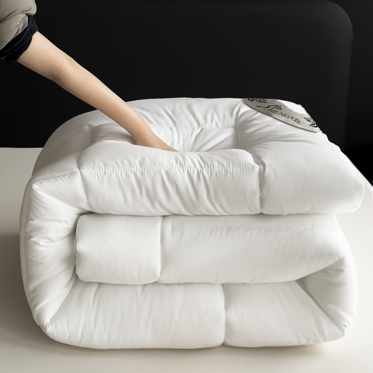 91家纺网 家纺一手货源 找家纺 （总）锦兴酒店布草 2025新款亲肤羽丝棉磨毛被芯被子被芯