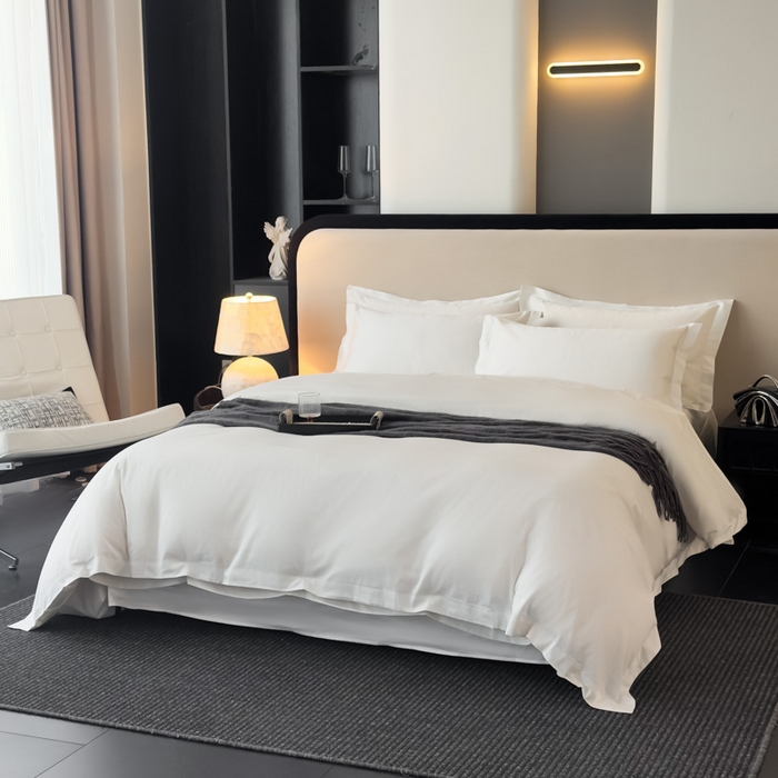 91家纺网 家纺一手货源 找家纺 （总）锦兴酒店布草 2025新款60s全棉纯棉酒店套件四件套