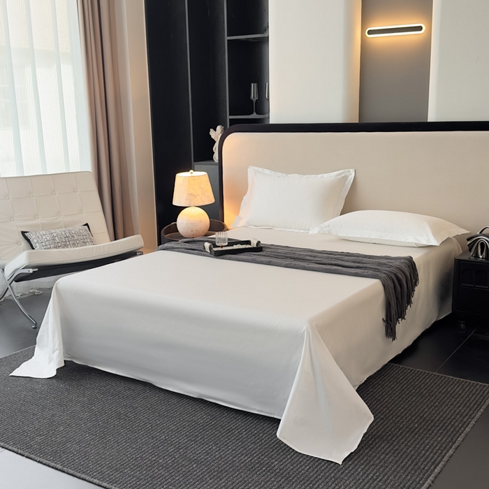 91家纺网 家纺一手货源 找家纺 （总）锦兴酒店布草 2025新款60s全棉纯棉酒店套件四件套