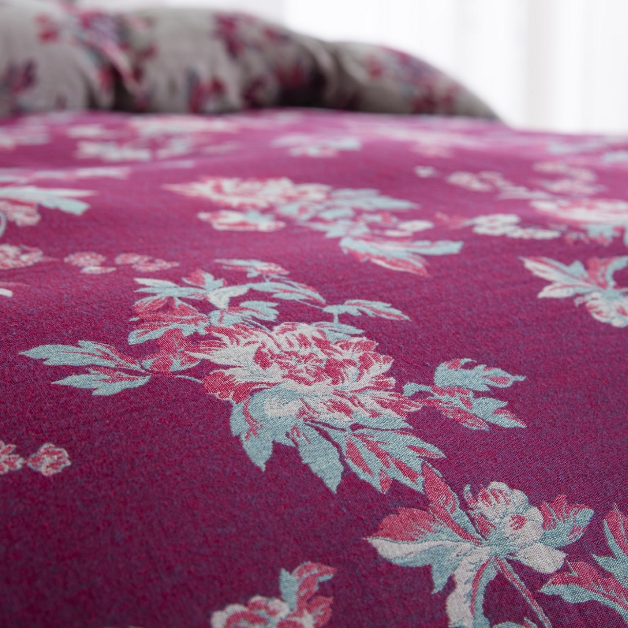 91家纺网 家纺一手货源 找家纺 （总）仰望棉麻双层纱供应链 2026新款浓清爱意全棉纯棉色织提花纽扣款四件套