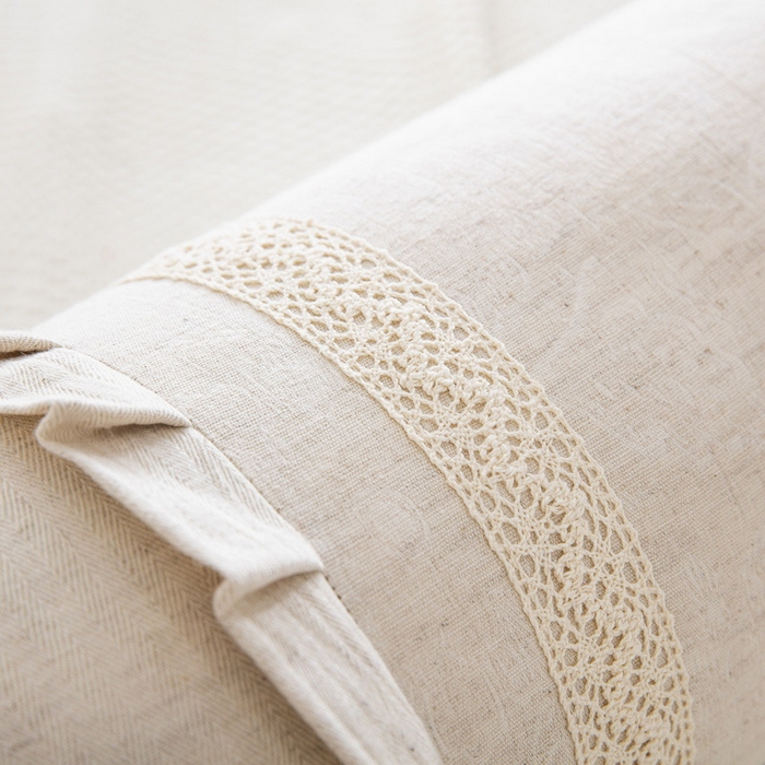 91家纺网 家纺一手货源 找家纺 （总）仰望棉麻双层纱供应链 2026新款棉麻法式圆柱抱枕