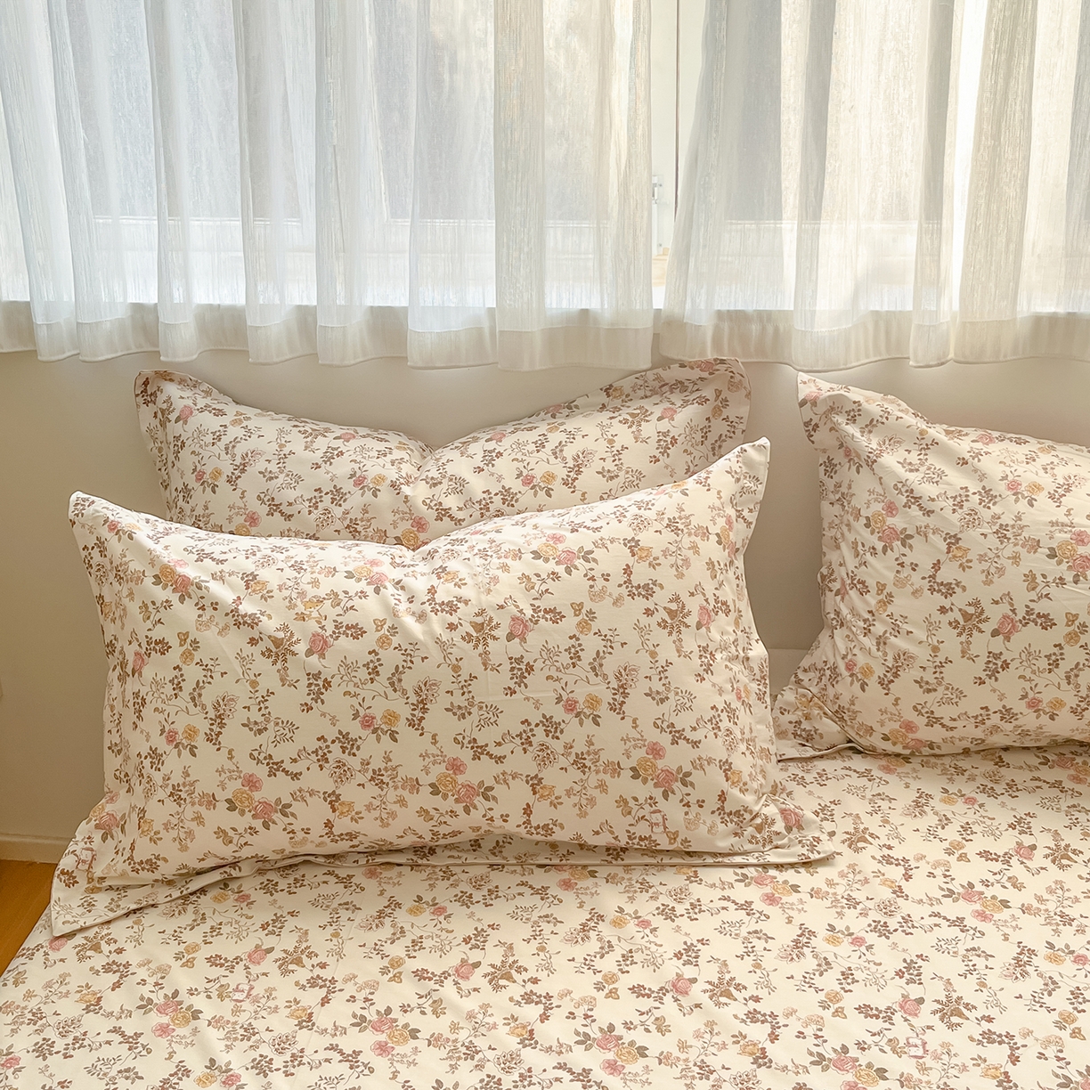 91家纺网 家纺一手货源 找家纺 （总）花梦欣 2026新款全棉纯棉印花单品系列花卉款单被套被套单品单被套