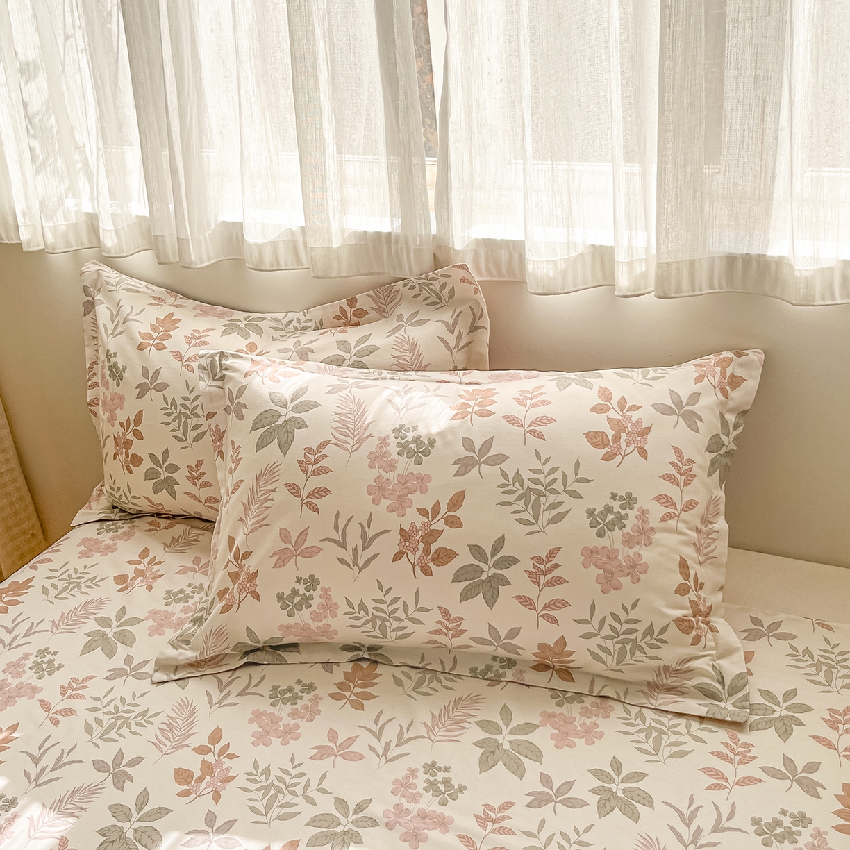 91家纺网 家纺一手货源 找家纺 花梦欣 2026新款全棉纯棉印花单品系列花卉款单被套被套单品单被套 洛克庄园红