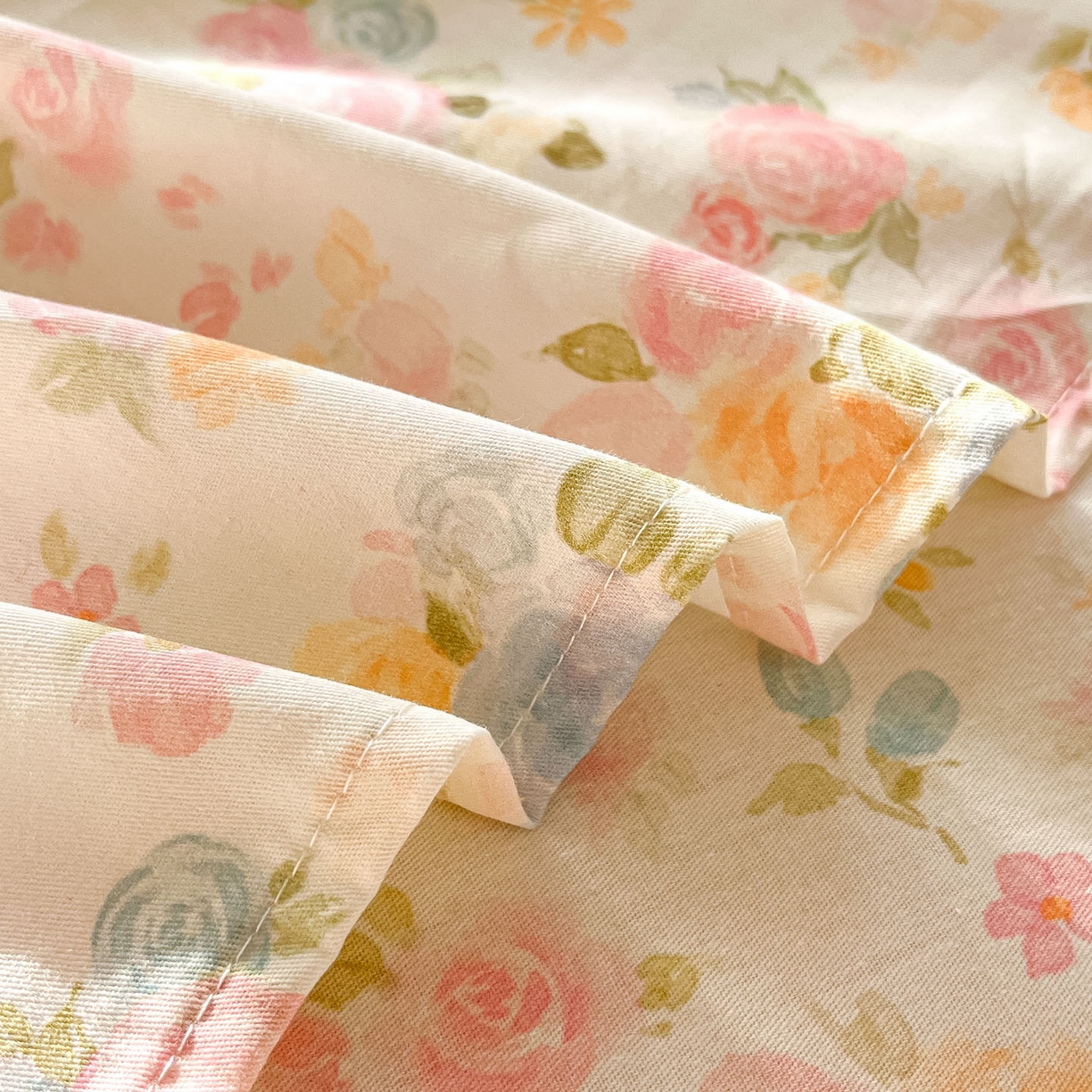 91家纺网 家纺一手货源 找家纺 莱通家纺 2026春夏新款全棉12868印花四件套单品系列-单床单 梦露乐园