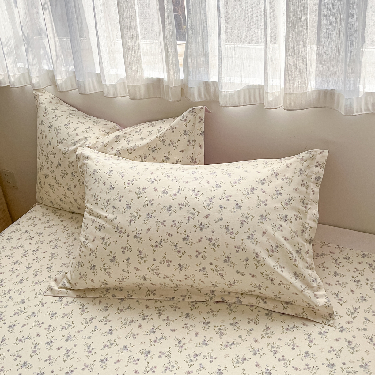 91家纺网 家纺一手货源 找家纺 花梦欣 2026新款全棉纯棉印花单品系列花卉款单被套被套单品单被套 星辰蔷薇