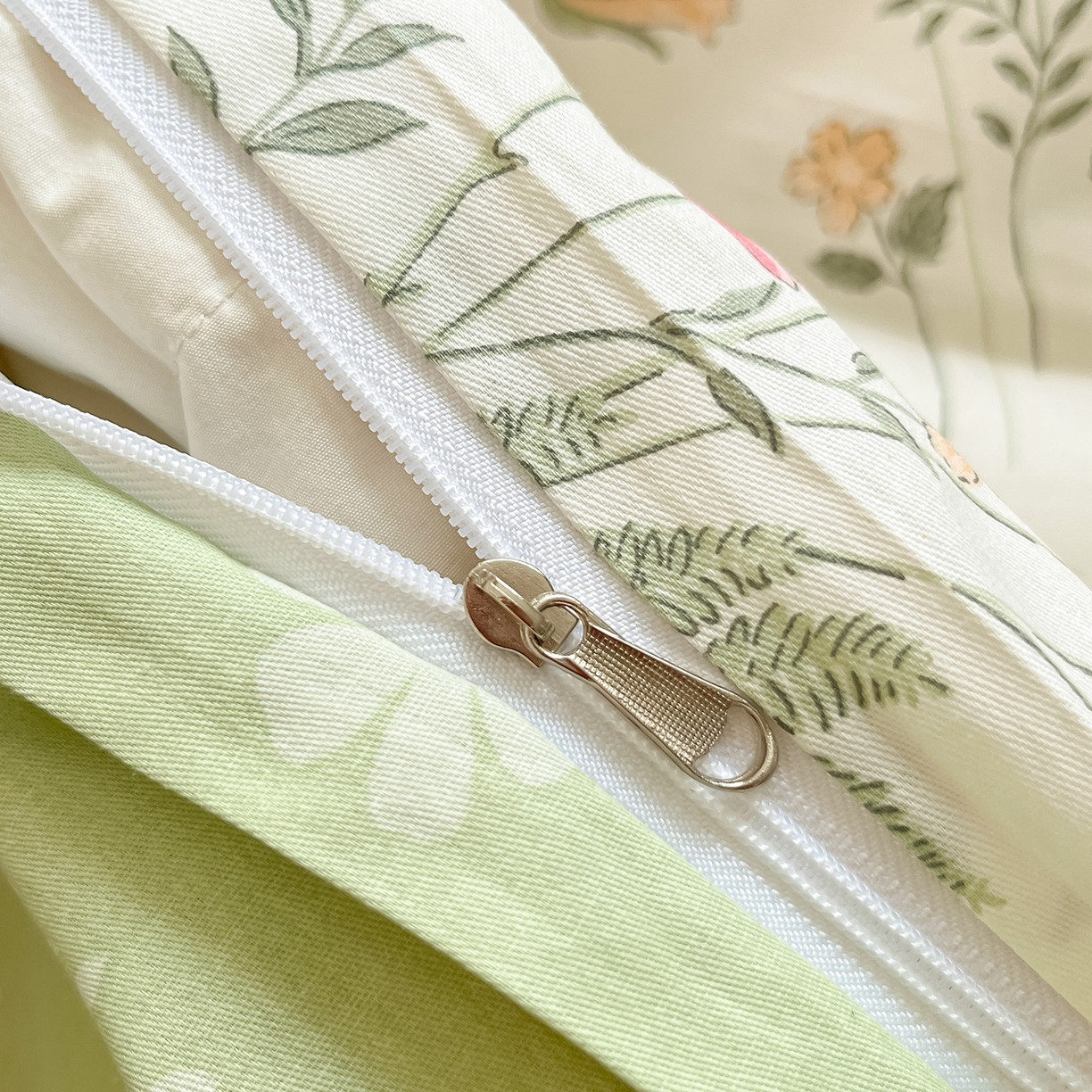 91家纺网 家纺一手货源 找家纺 花梦欣 2026新款全棉纯棉印花单品系列花卉款单被套被套单品单被套 玉笛花间