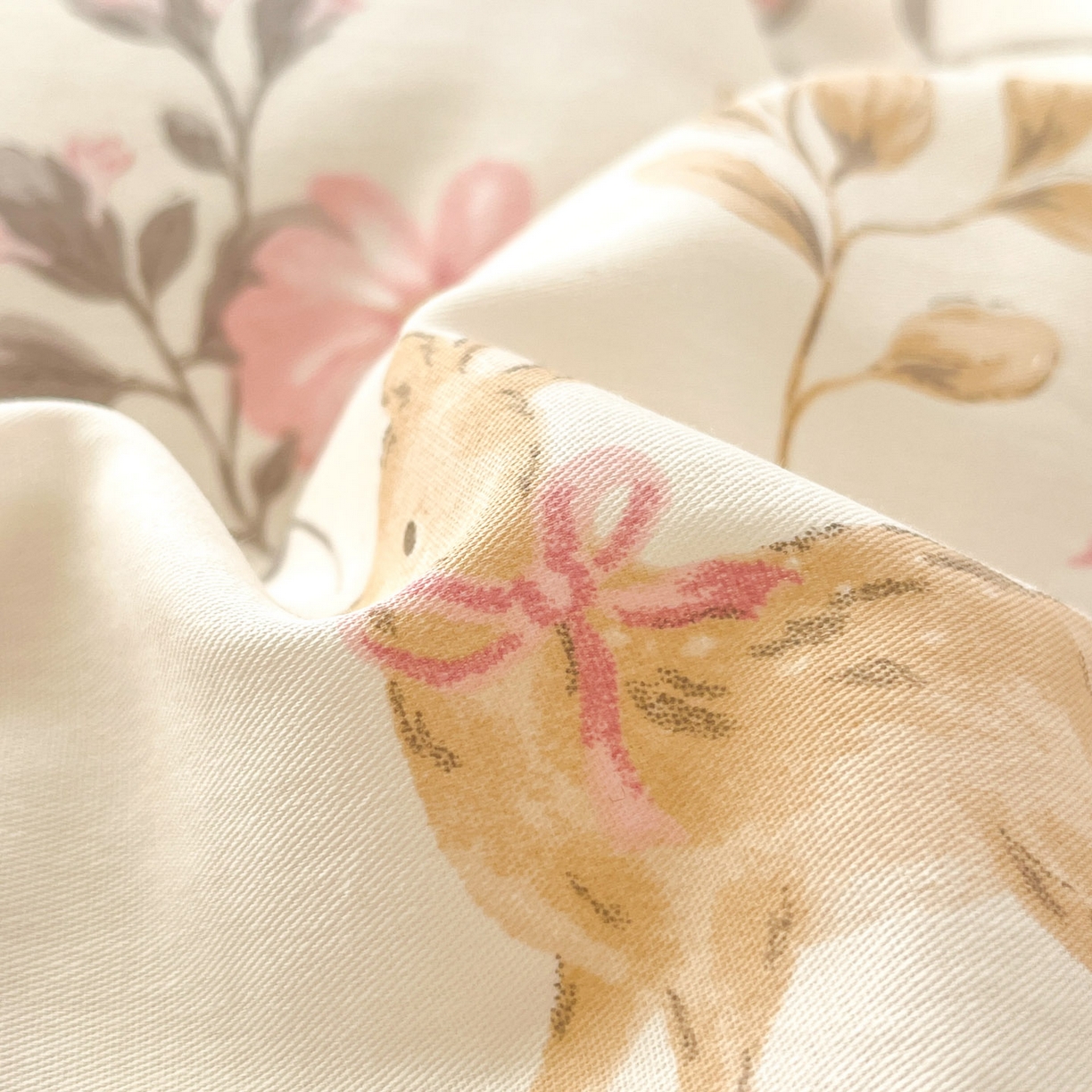 91家纺网 家纺一手货源 找家纺 莱通家纺 2026春夏新款全棉12868印花四件套单品系列-单床单 自然手记