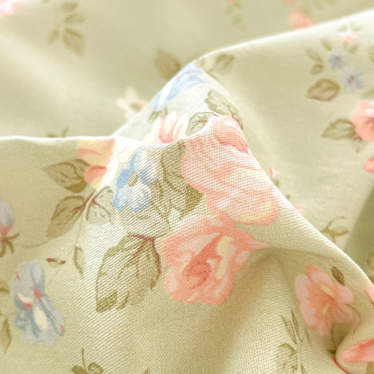 91家纺网 家纺一手货源 找家纺 莱通家纺 2026春夏新款全棉12868印花四件套单品系列-单床笠 璃光浅梦