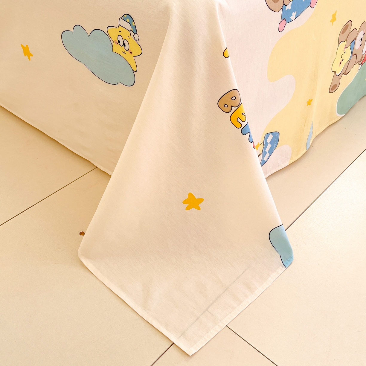 91家纺网 家纺一手货源 找家纺 （总）莱通家纺 2026春夏新款全棉12868印花四件套单品系列-单被套