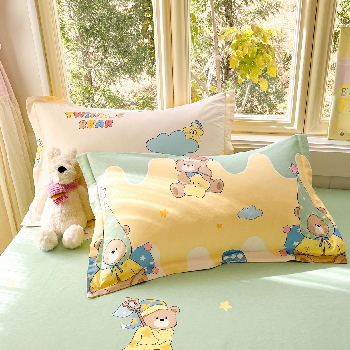 91家纺网 家纺一手货源 找家纺 （总）莱通家纺 2026春夏新款全棉12868印花四件套单品系列-单被套