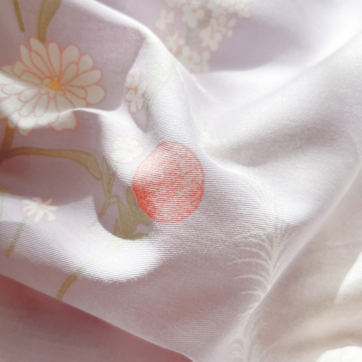 91家纺网 家纺一手货源 找家纺 花梦欣 2026新款全棉纯棉印花花卉款四件套 普罗旺斯