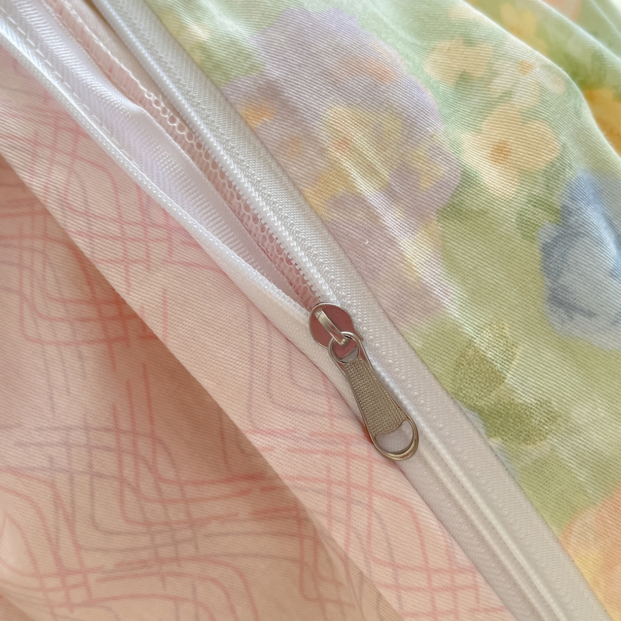 91家纺网 家纺一手货源 找家纺 花梦欣 2026新款全棉纯棉印花花卉款四件套 栀子花语