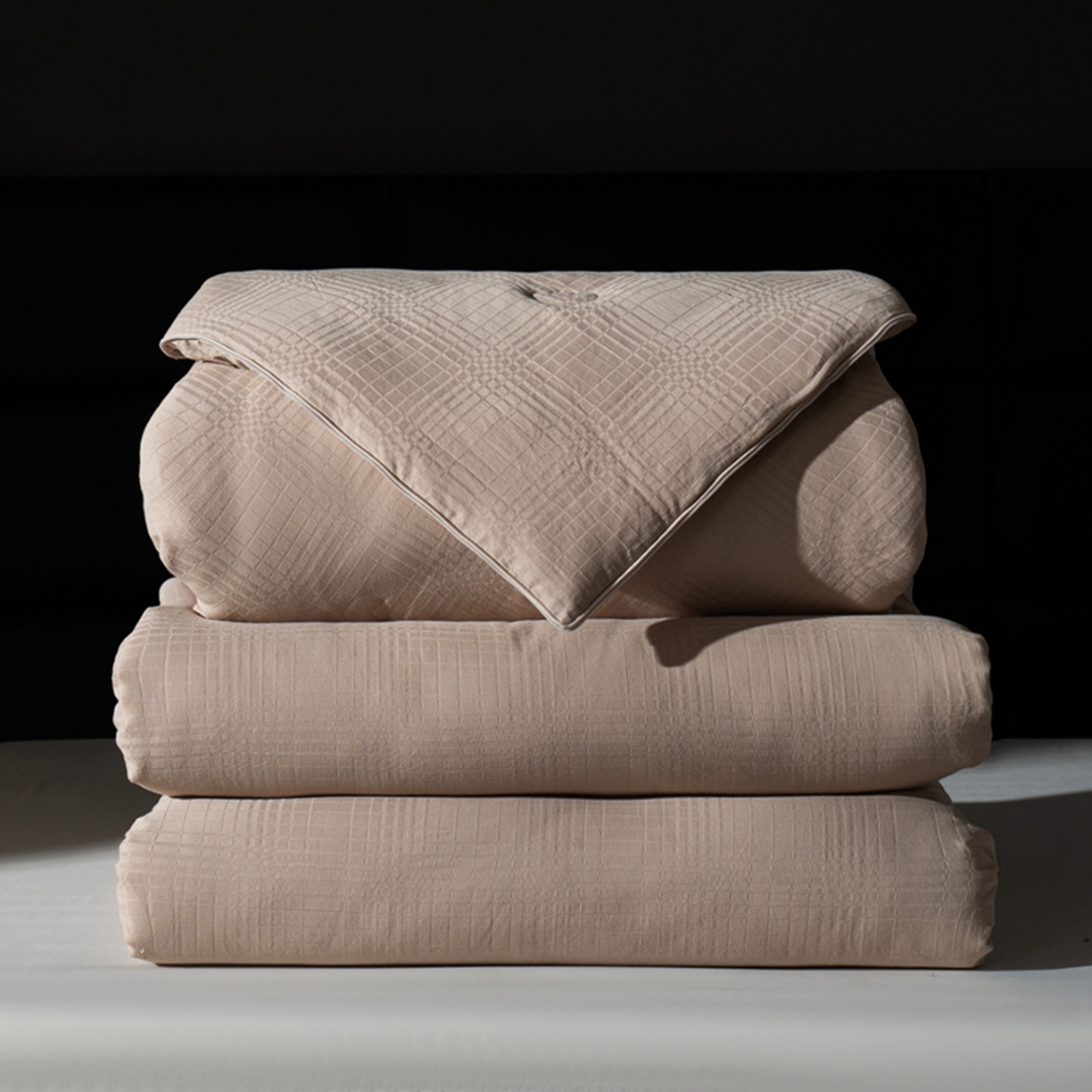 （总）双层纱家居 2025新款纯棉大豆子母被被子被芯