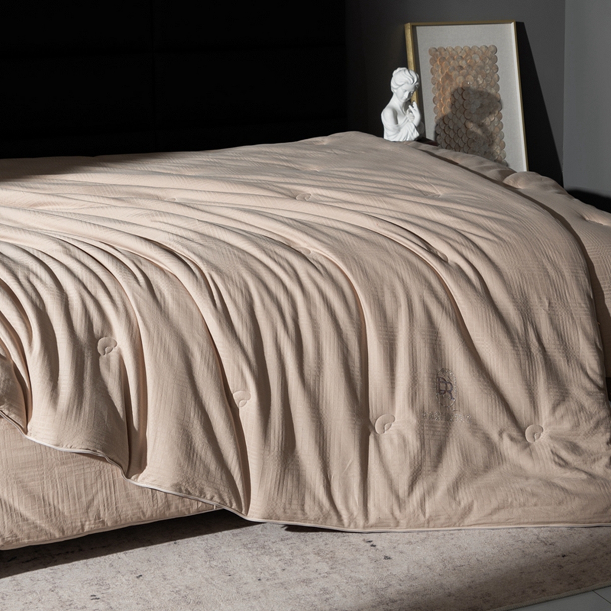 91家纺网 家纺一手货源 找家纺 （总）双层纱家居 2025新款纯棉大豆子母被被子被芯