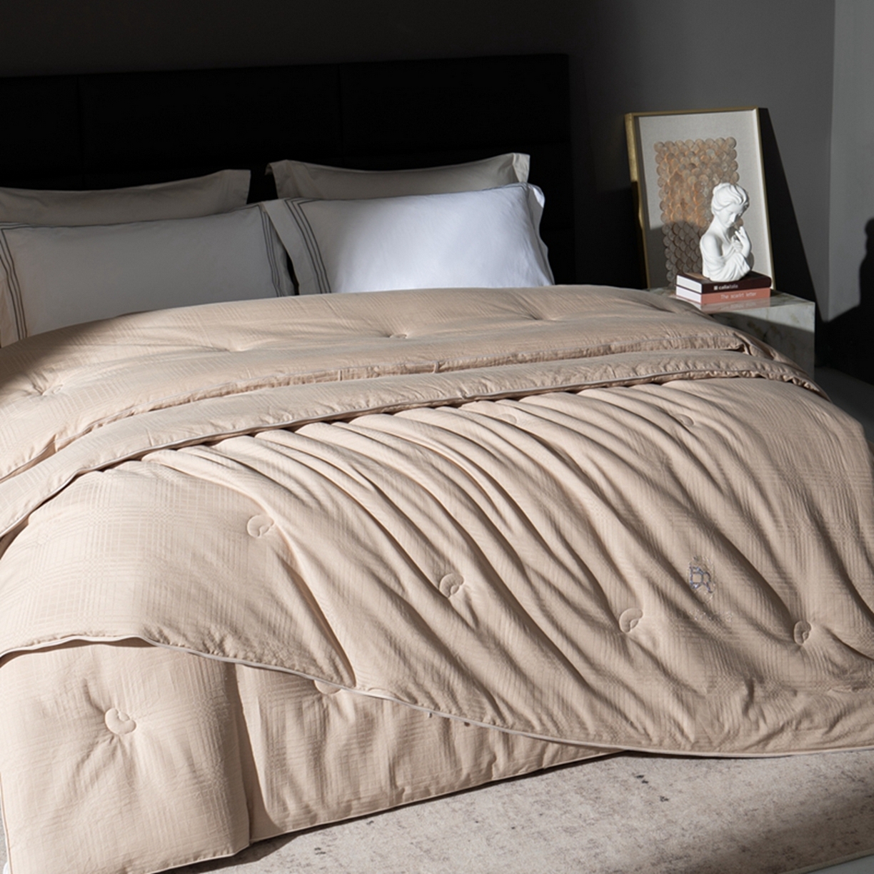 91家纺网 家纺一手货源 找家纺 （总）双层纱家居 2025新款纯棉大豆子母被被子被芯