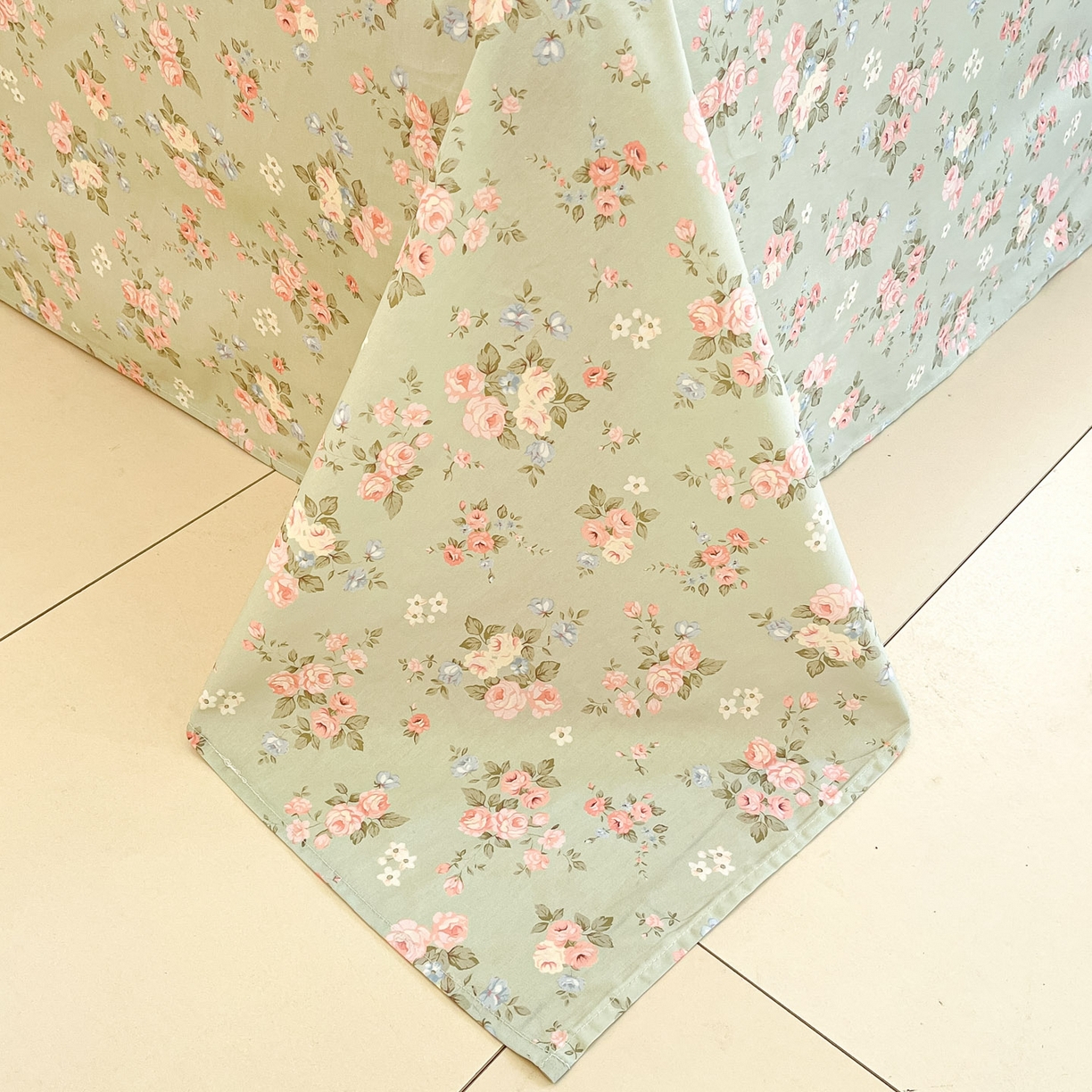 91家纺网 家纺一手货源 找家纺 莱通家纺 2026春夏新款全棉12868印花四件套单品系列-单被套 璃光浅梦