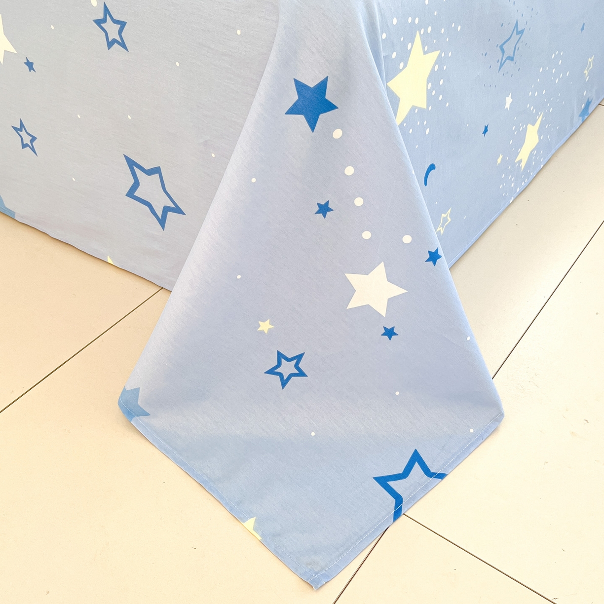 91家纺网 家纺一手货源 找家纺 莱通家纺 2026春夏新款全棉12868印花四件套单品系列-单被套 五星集