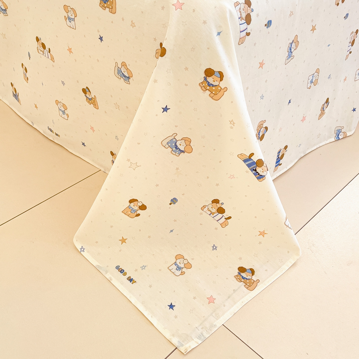 91家纺网 家纺一手货源 找家纺 莱通家纺 2026春夏新款全棉12868印花四件套单品系列-四件套 魔法小柴