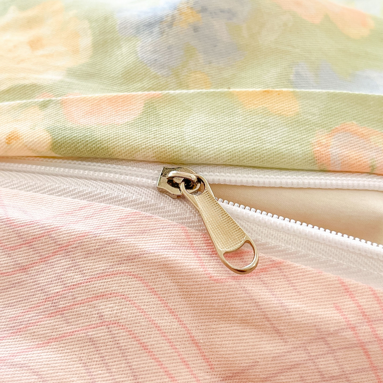 91家纺网 家纺一手货源 找家纺 莱通家纺 2026春夏新款全棉12868印花四件套单品系列-四件套 栀子花语