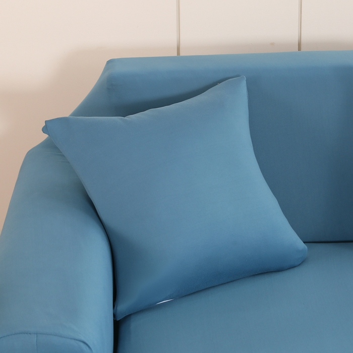 91家纺网 家纺一手货源 找家纺 （总）兴俪韵家纺 2023新款三人位纯色简约针织沙发套-针织