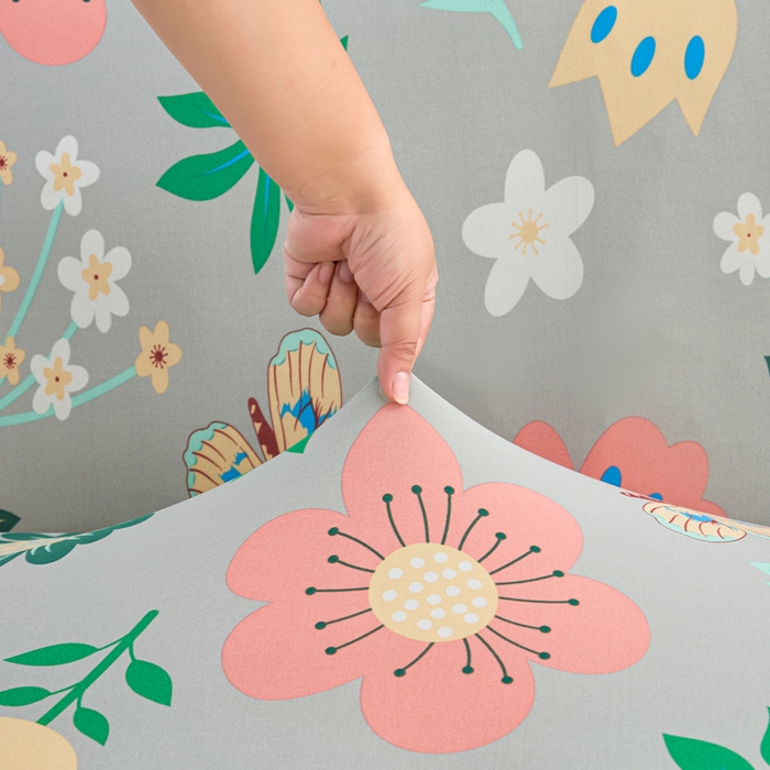 91家纺网 家纺一手货源 找家纺 （总）兴俪韵家纺 2025新款裙边款图案双扶手沙发套