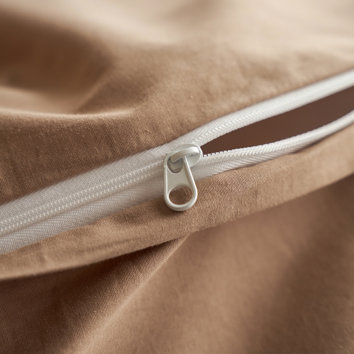 91家纺网 家纺一手货源 找家纺 安莱生活 2026年新品全棉纯棉色织水洗棉自然系列四件套-自然系列 若禾